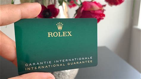 rolex card nuova e vecchia|rolex watch warranty.